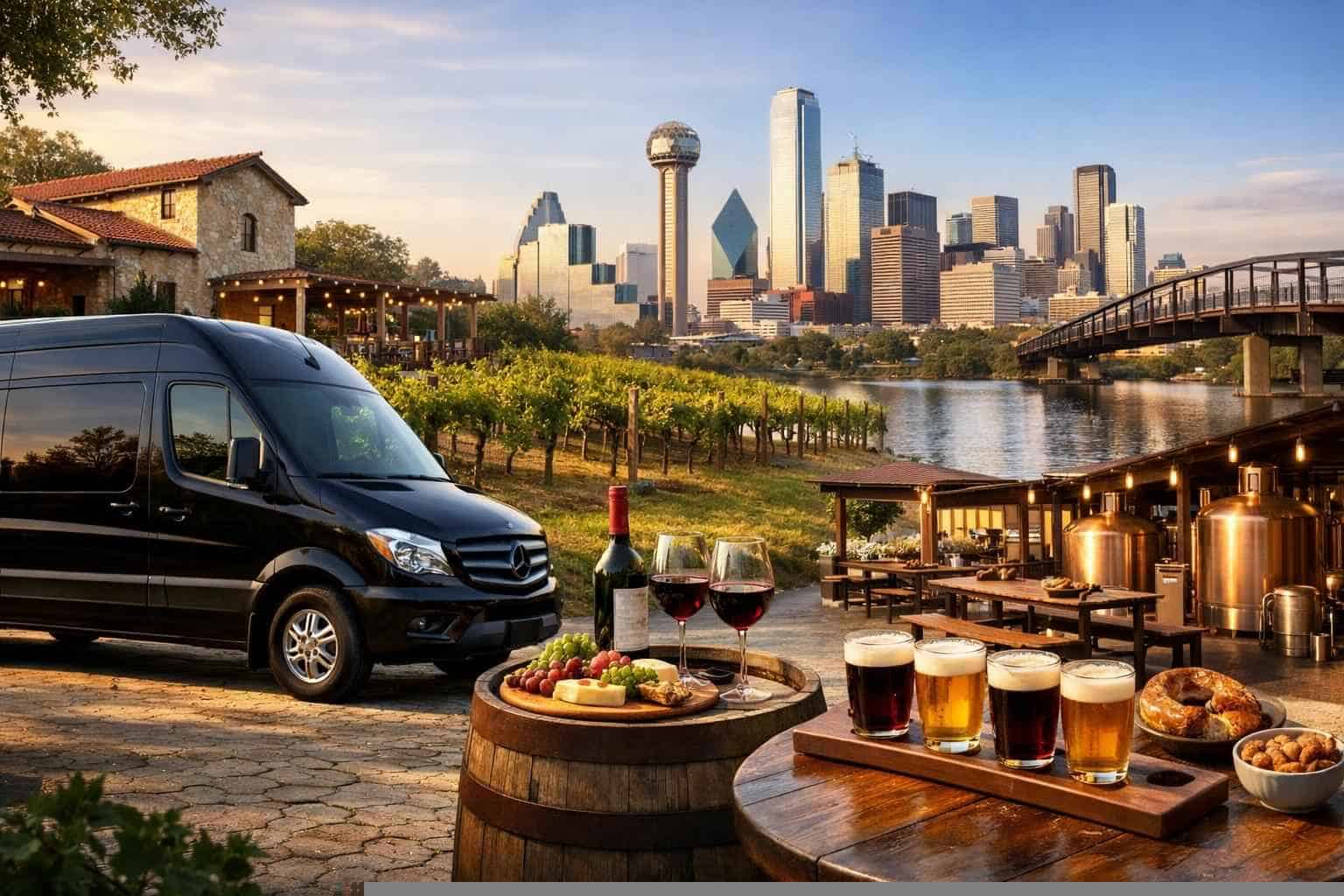 Can You Handle Multi-Stop Winery Brewery City Tours Around Irving Texas