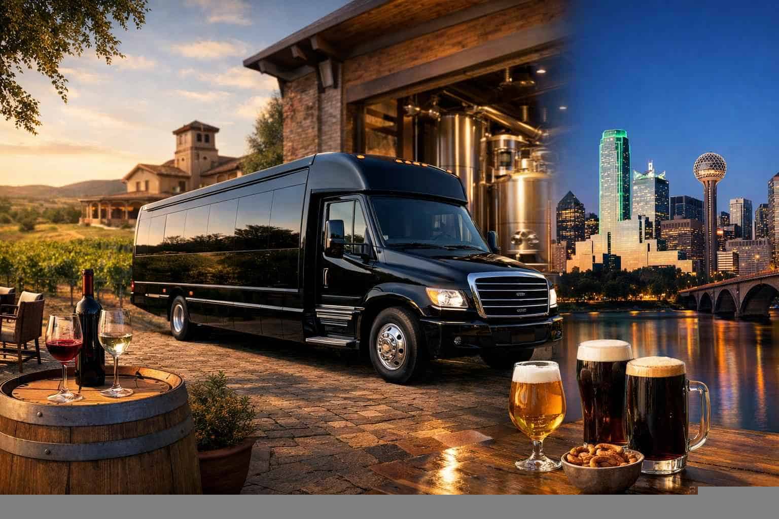 Can You Handle Multi-Stop Winery Brewery City Tours Around Irving Texas