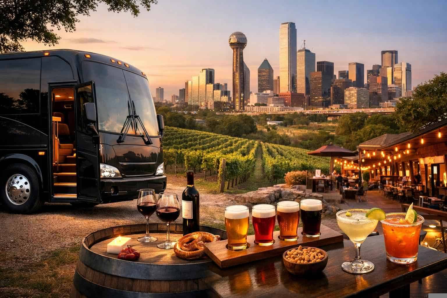 Can You Handle Multi-Stop Winery Brewery City Tours Around Irving Texas?