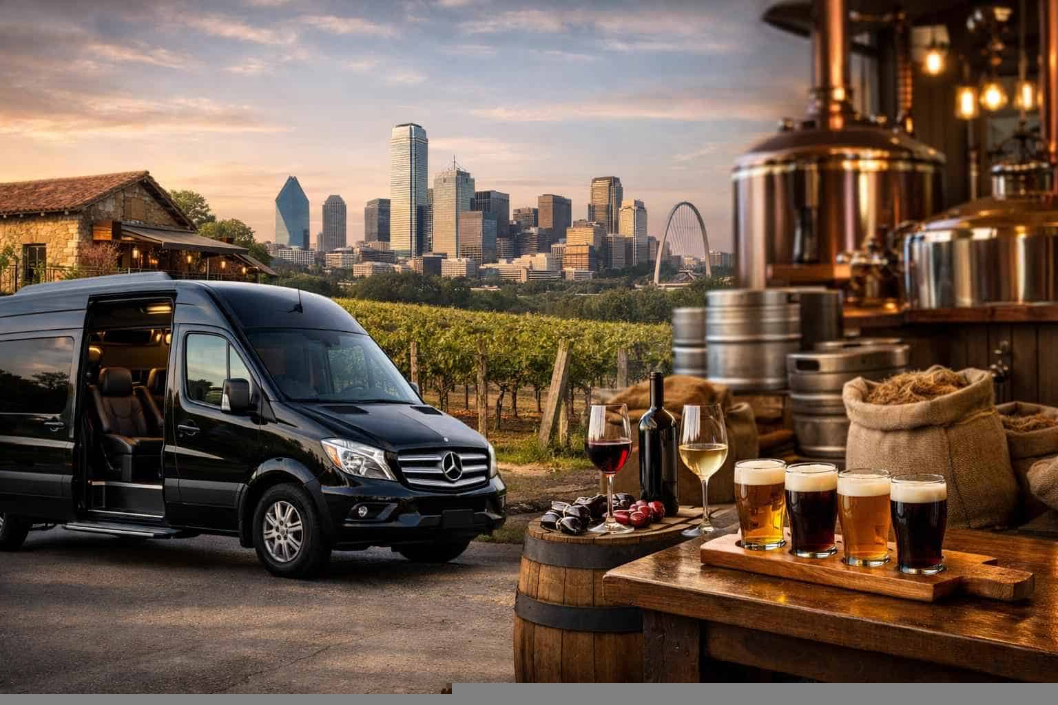 Can You Handle Multi-Stop Winery Brewery City Tours Around Irving Texas?
