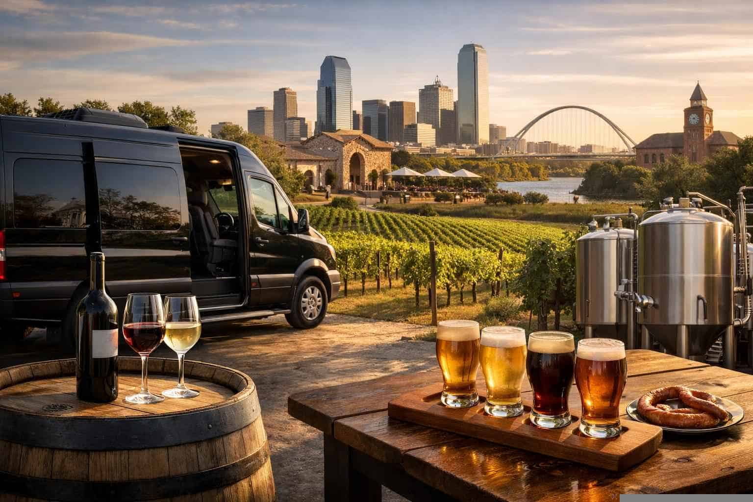 Can You Handle Multi-Stop Winery Brewery City Tours Around Irving Texas?