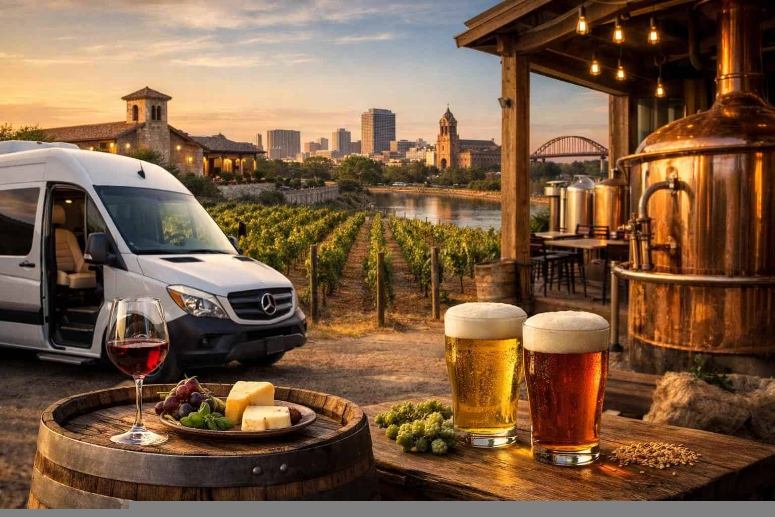 Can You Handle Multi-Stop Winery Brewery City Tours Around Laredo Texas