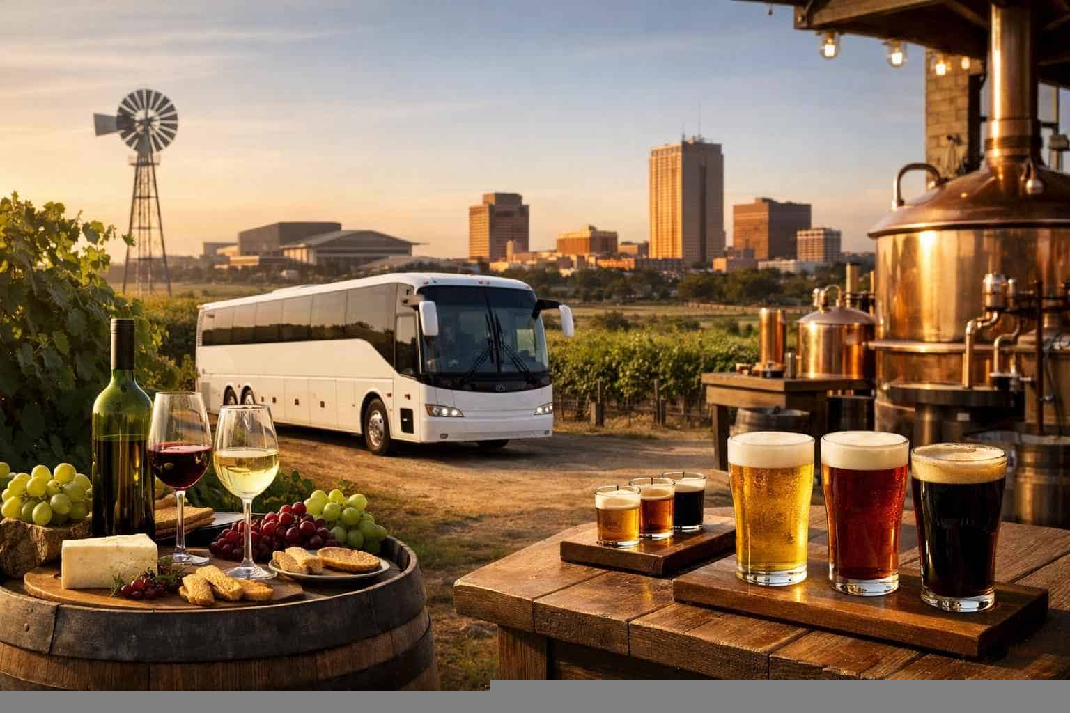 Can You Handle Multi-Stop Winery Brewery City Tours Around Lubbock Texas
