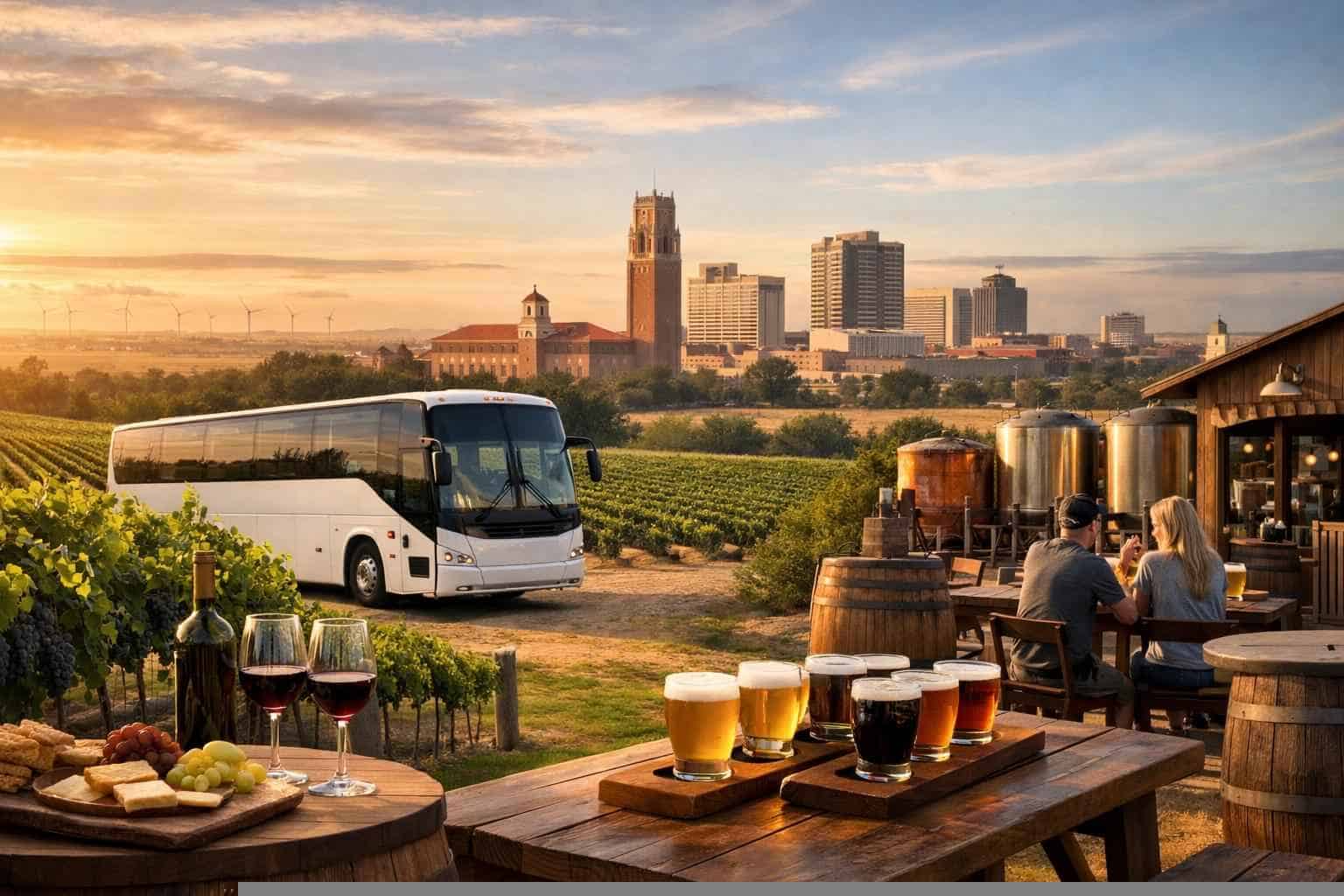 Can You Handle Multi-Stop Winery Brewery City Tours Around Lubbock Texas
