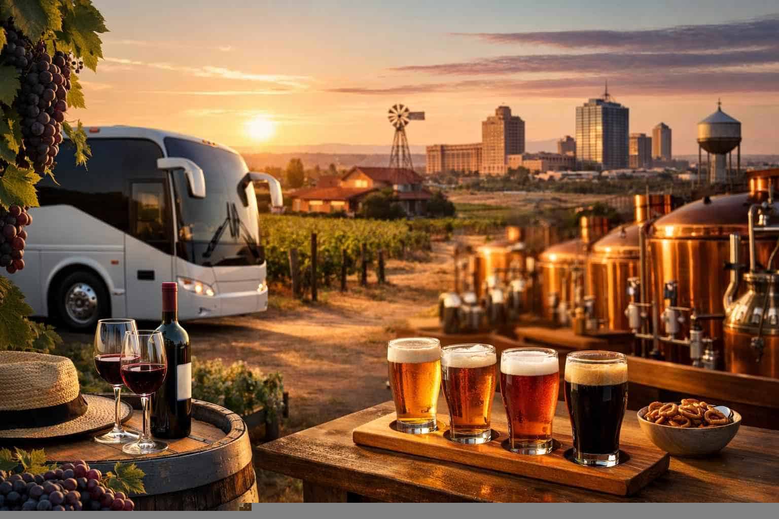 Can You Handle Multi-Stop Winery Brewery City Tours Around Lubbock Texas