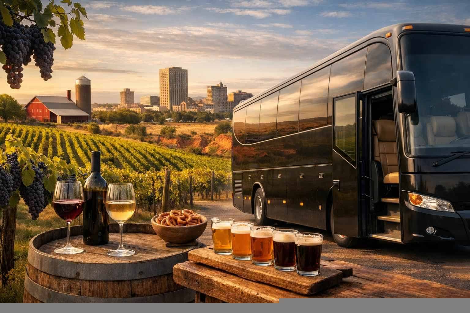 Can You Handle Multi-Stop Winery Brewery City Tours Around Lubbock Texas?