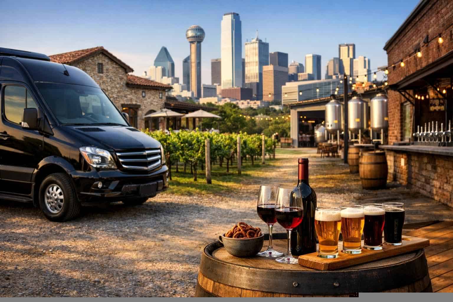 Can You Handle Multi-Stop Winery Brewery City Tours Around Plano Texas?