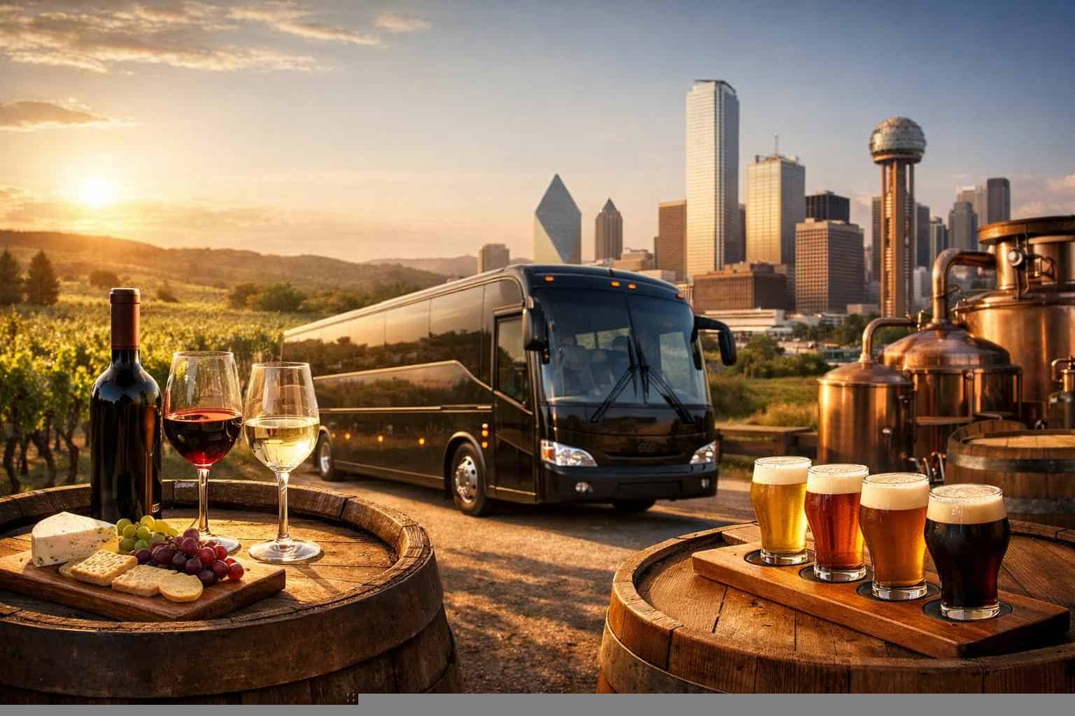Can You Handle Multi-Stop Winery Brewery City Tours Around Plano Texas