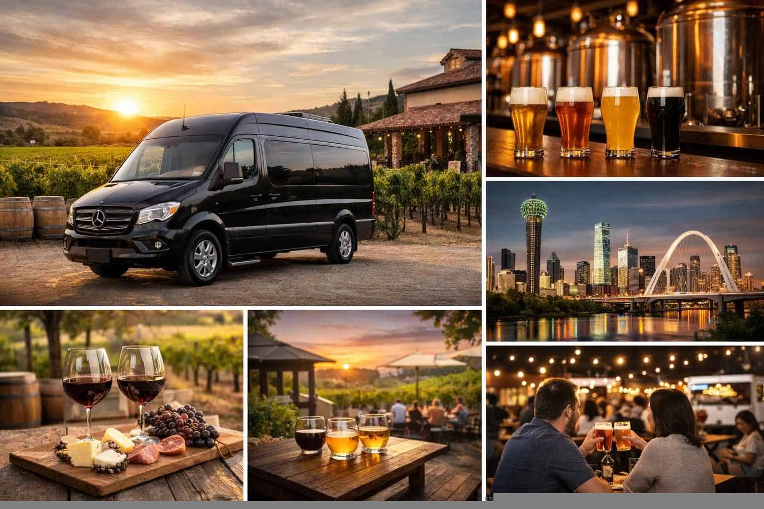 Can You Handle Multi-Stop Winery Brewery City Tours Around Plano Texas?