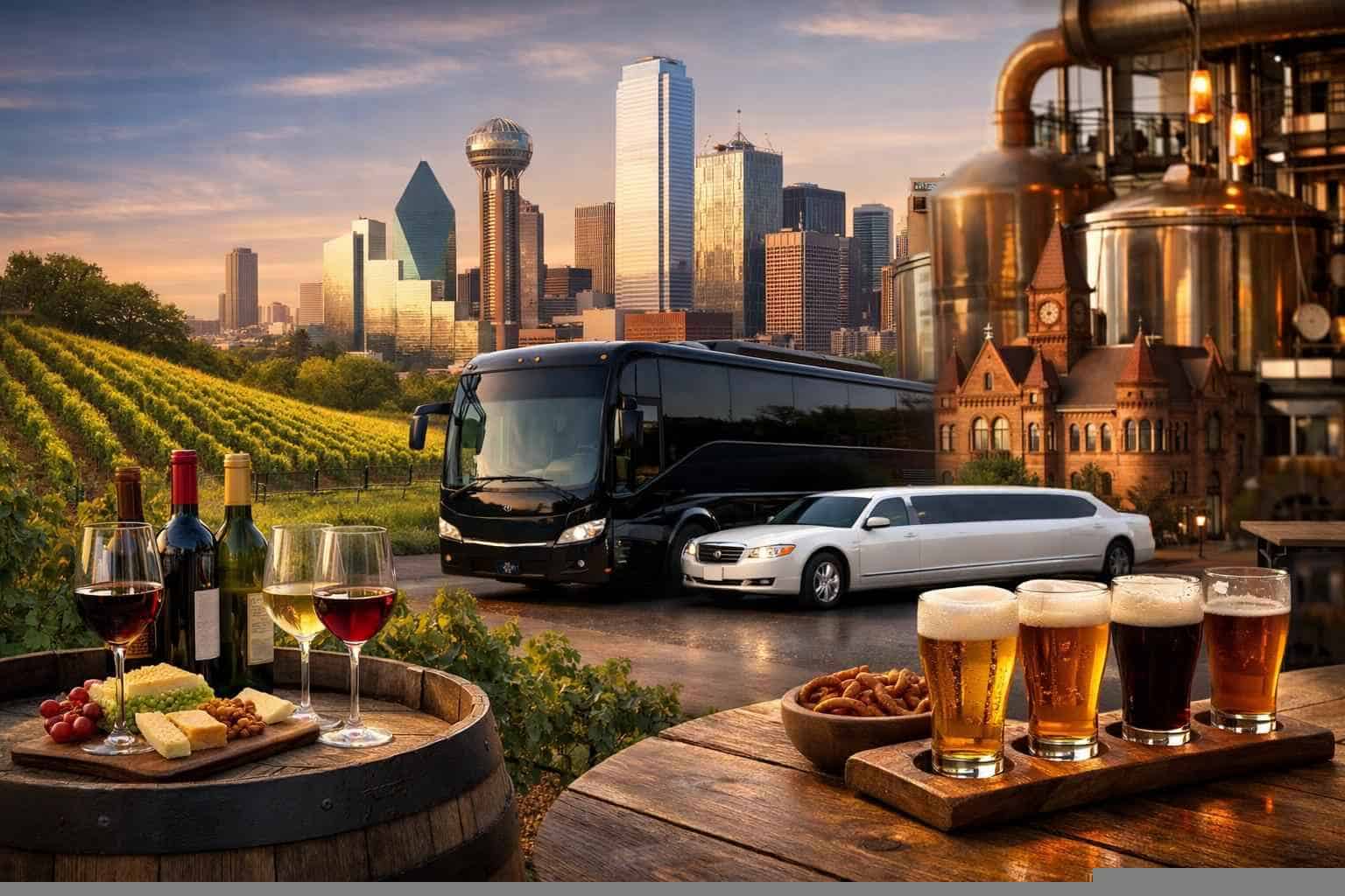 Can You Handle Multi-Stop Winery Brewery City Tours Around Plano Texas