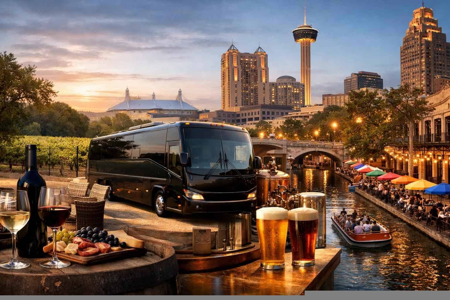 Can You Handle Multi Stop Winery Brewery City Tours Around San Antonio Texas