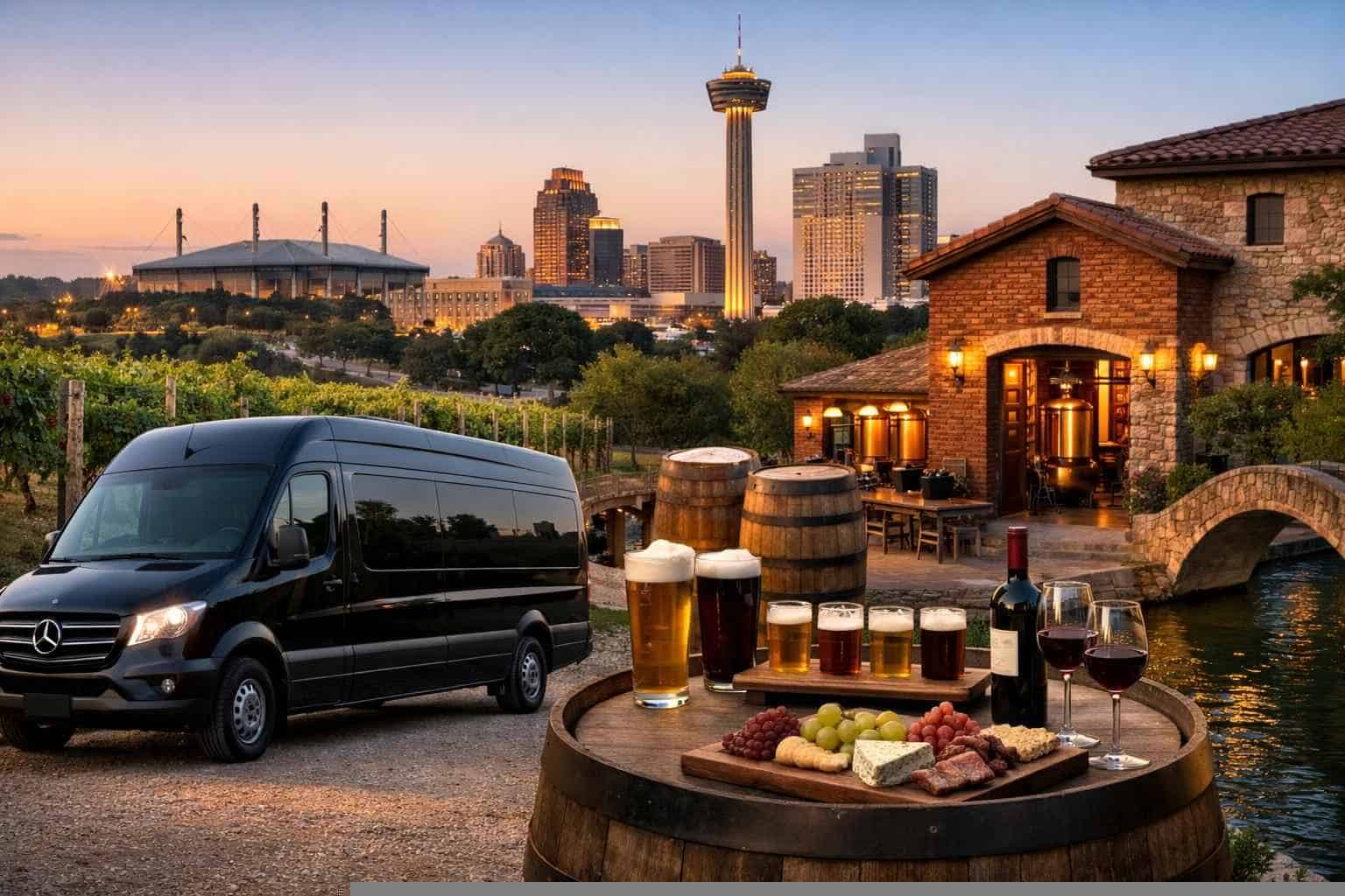 San Antonio Winery Brewery And City Tours