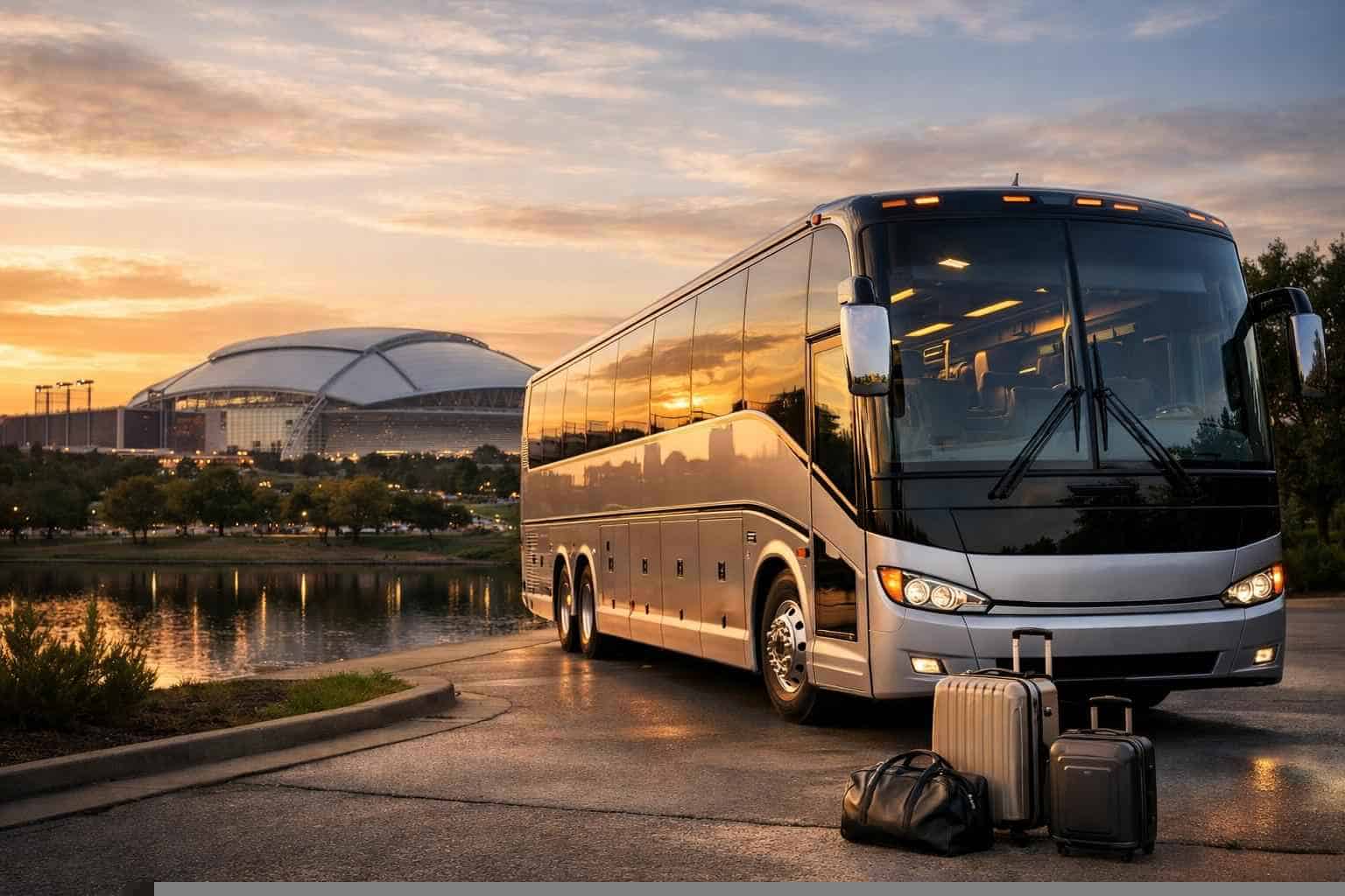 Charter Bus Rental Services in Arlington Texas