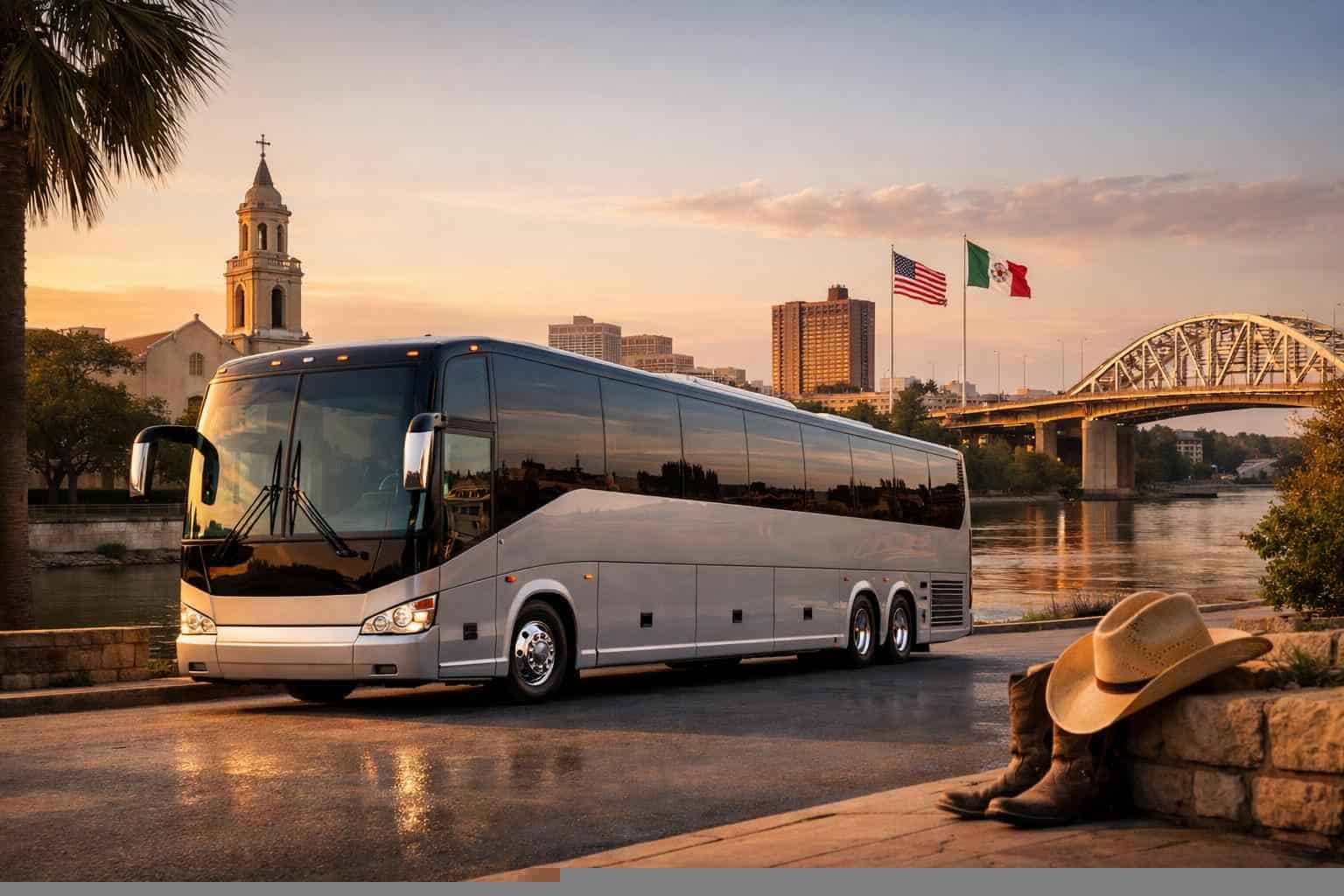 Charter Bus Rental Services In Laredo Texas