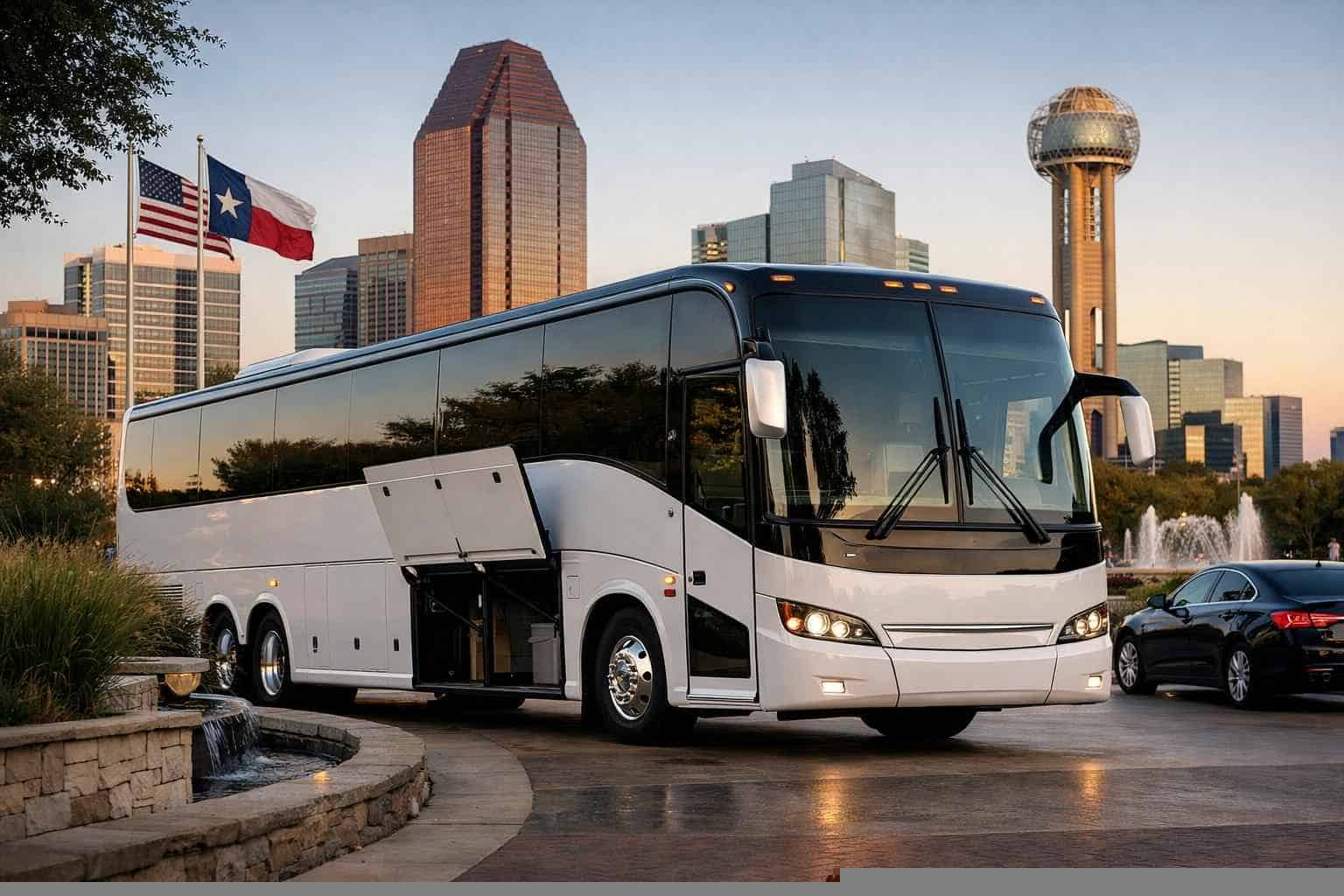 Charter Bus Rental Services In Plano Texas