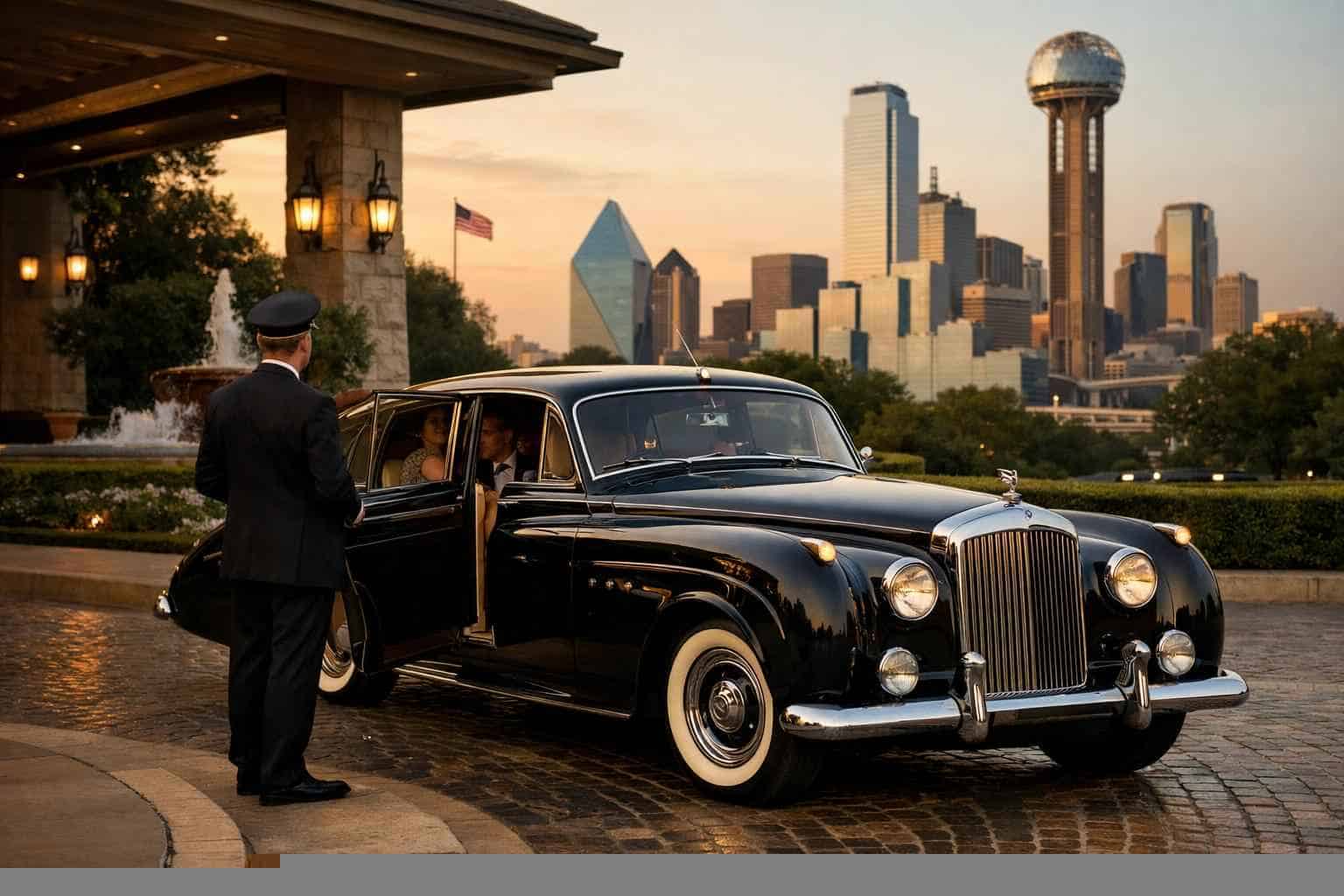 Classic Car Chauffeur Services In Garland Texas