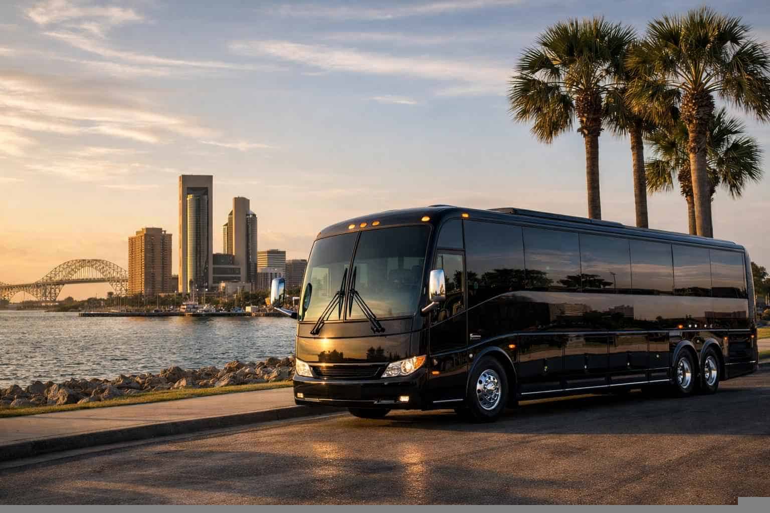 Charter Bus Rental Corpus Christi TX