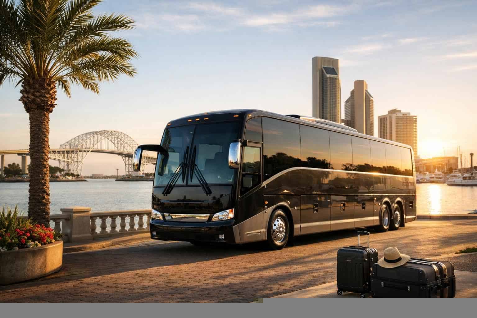 Corpus Christi Texas Charter Bus Service
