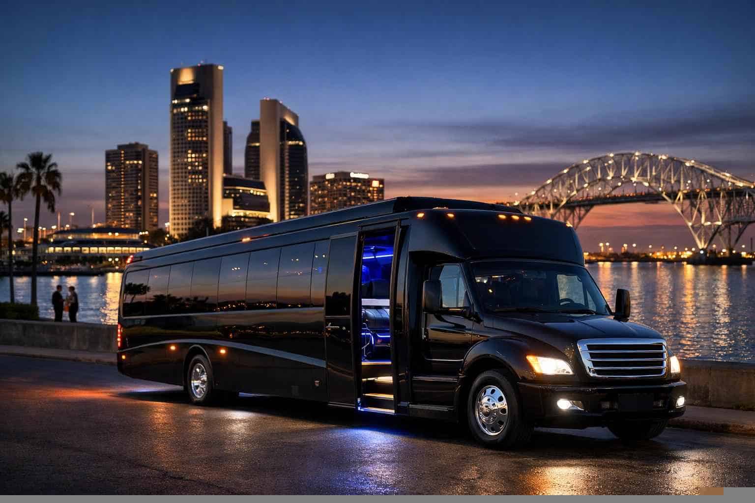 Corpus Christi Texas Limo Bus Service