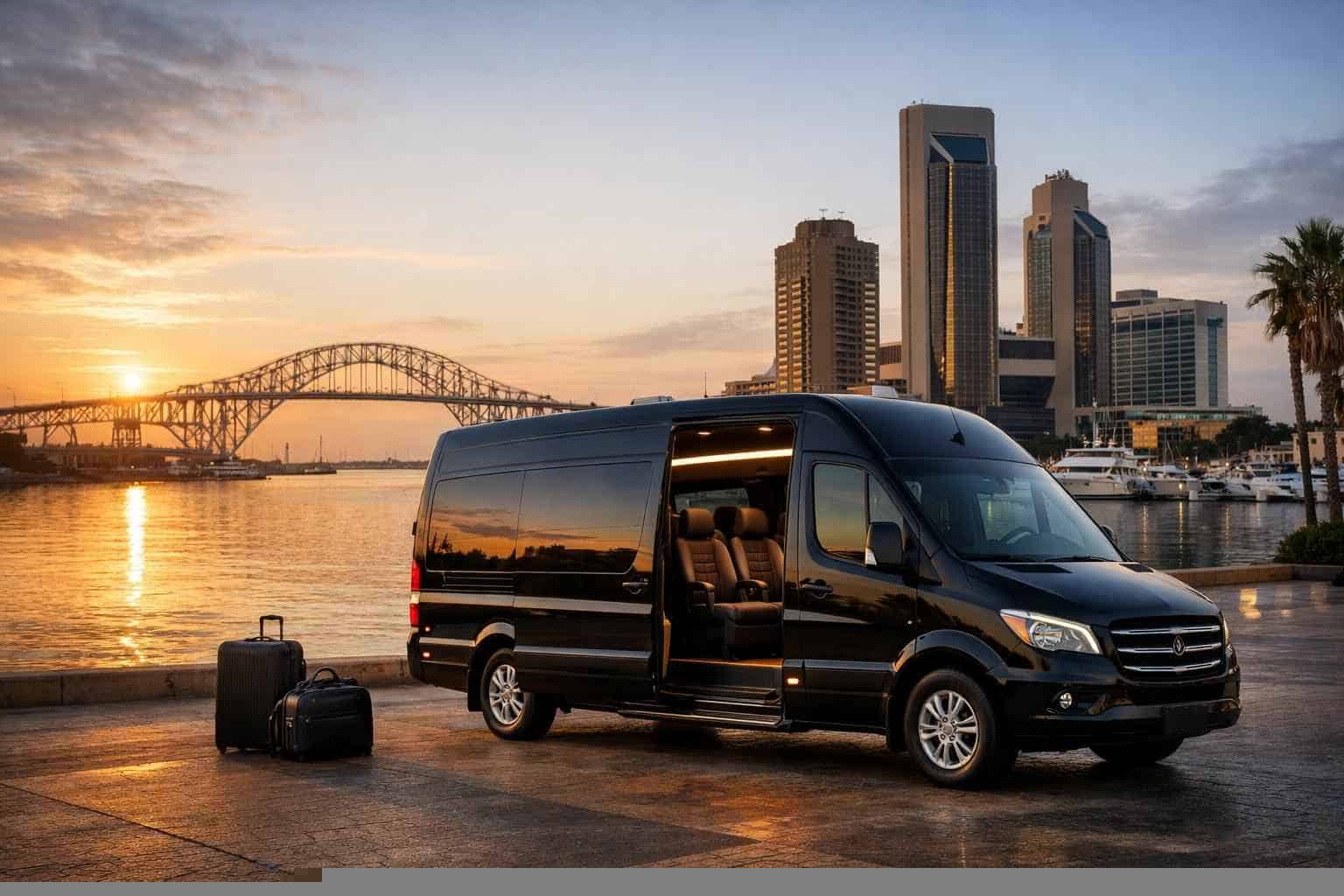 Corpus Christi Chauffeured Passenger Van Service