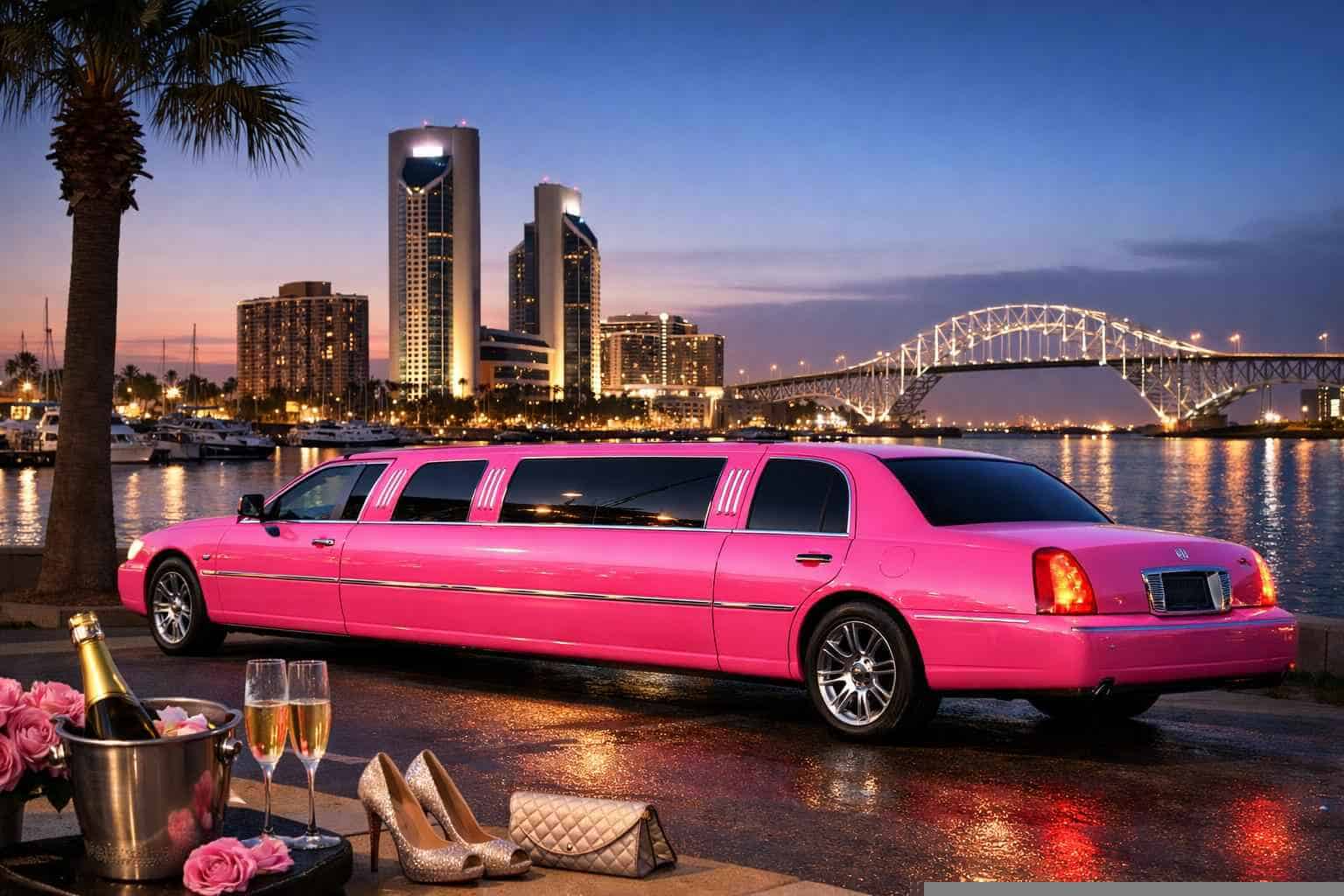 Corpus Christi Texas Pink Limo Service