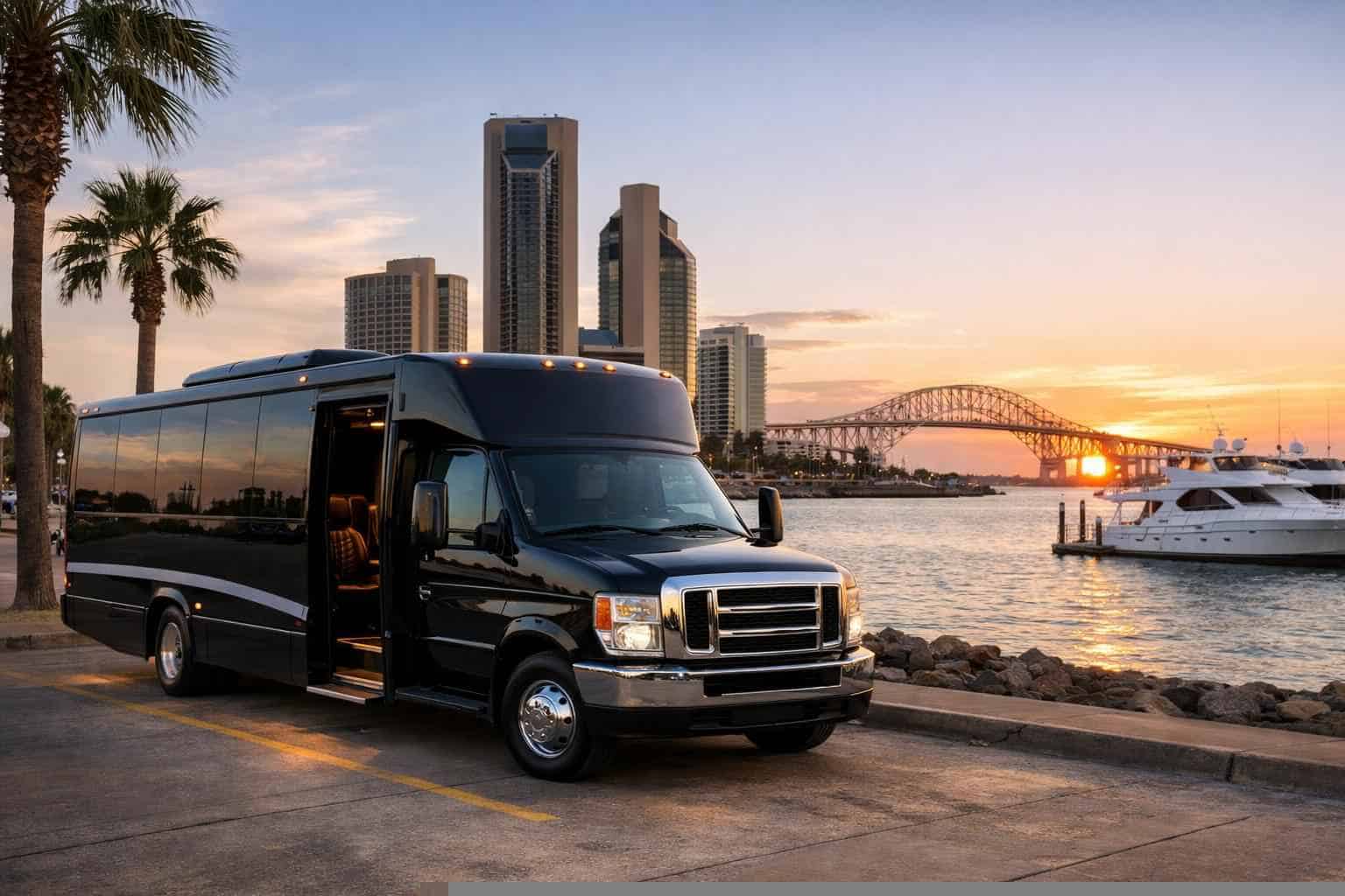 Private Shuttle Bus Service In Corpus Christi Texas
