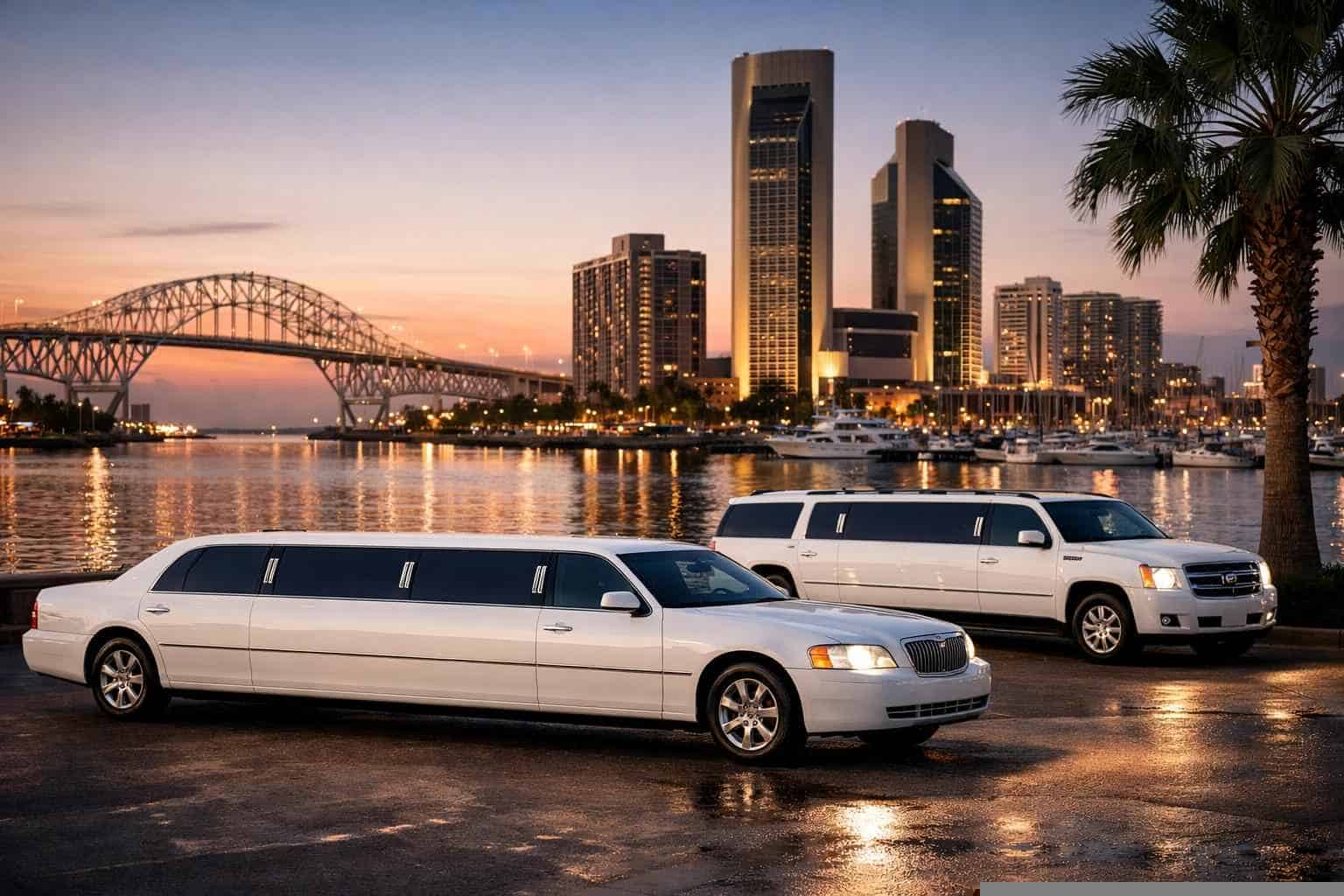 Corpus Christi Texas White Limos