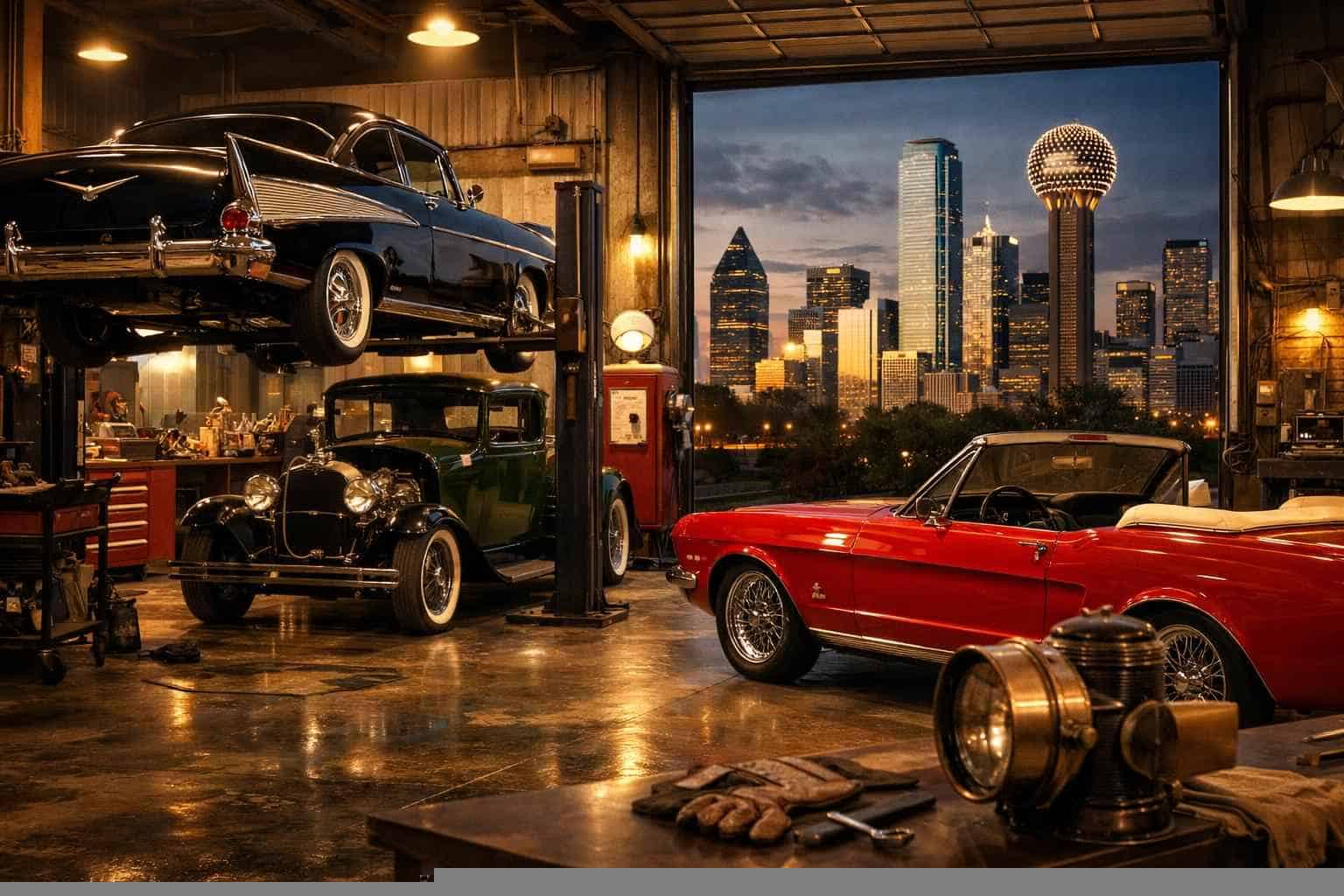 Dallas Texas Antique Vehicle Service