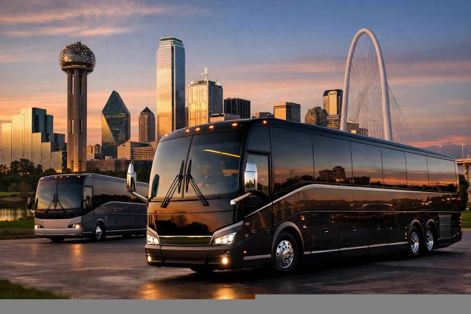 Dallas Texas Charter Buses
