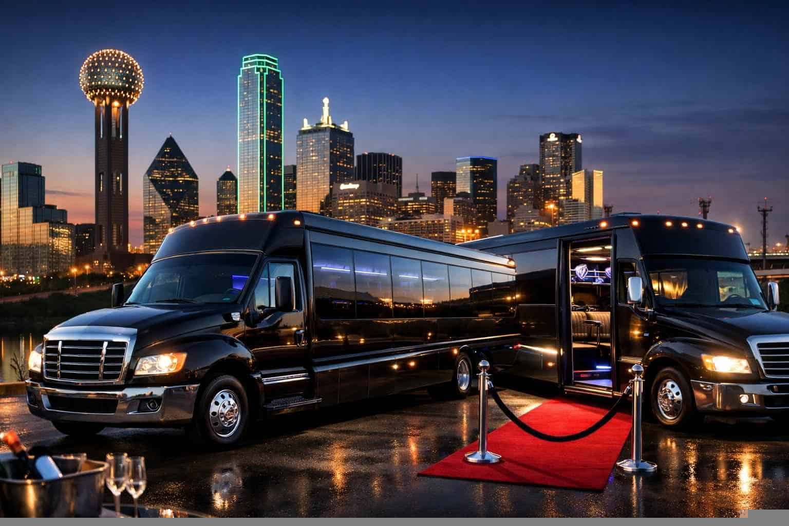Luxury Limo Buses In Dallas Texas