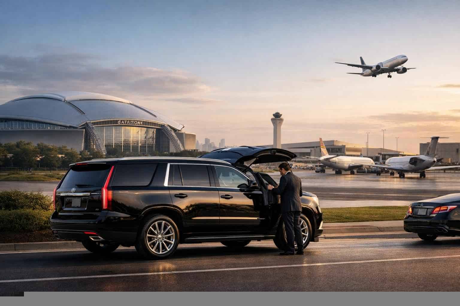 Do you offer transfers between Arlington Texas and the main airports?