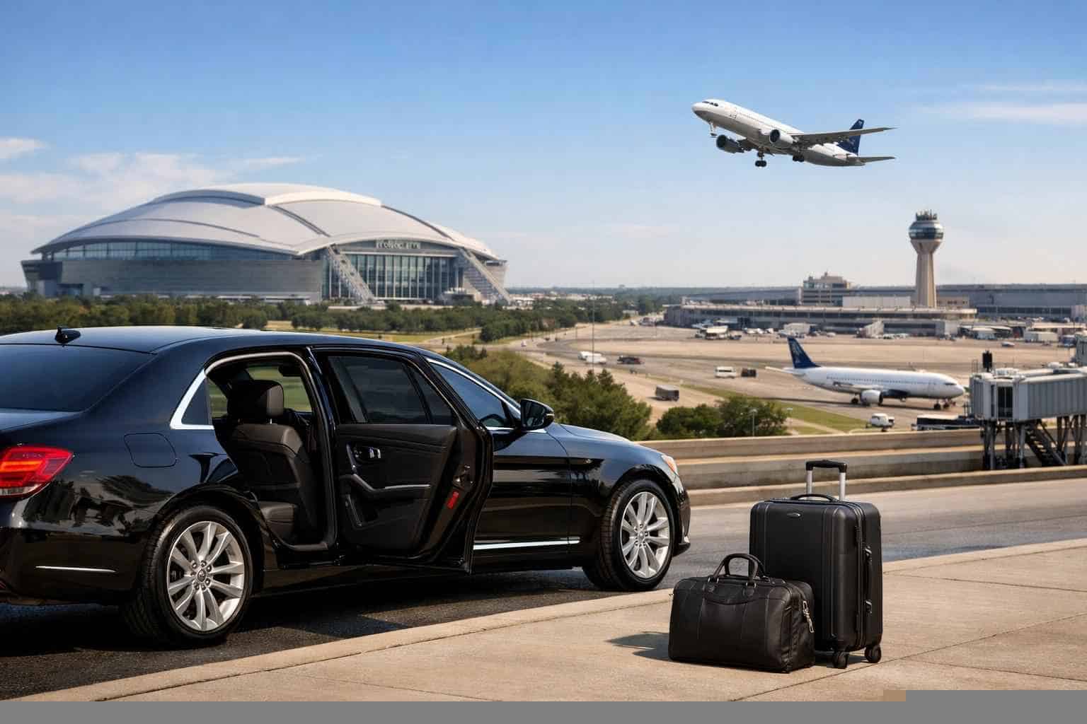 Do you offer transfers between Arlington Texas and the main airports?