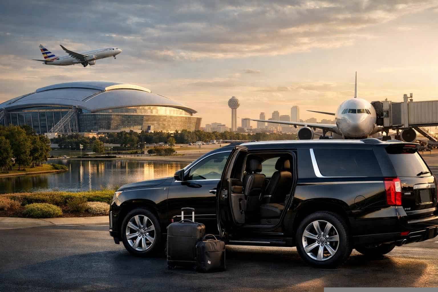 Do you offer transfers between Arlington Texas and the main airports?