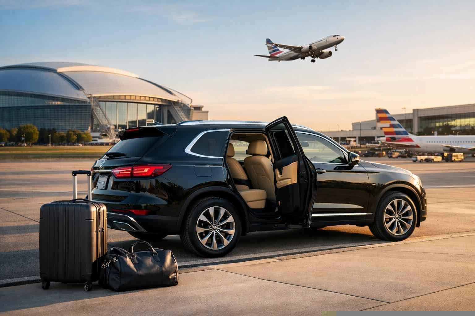 Do you offer transfers between Arlington Texas and the main airports?