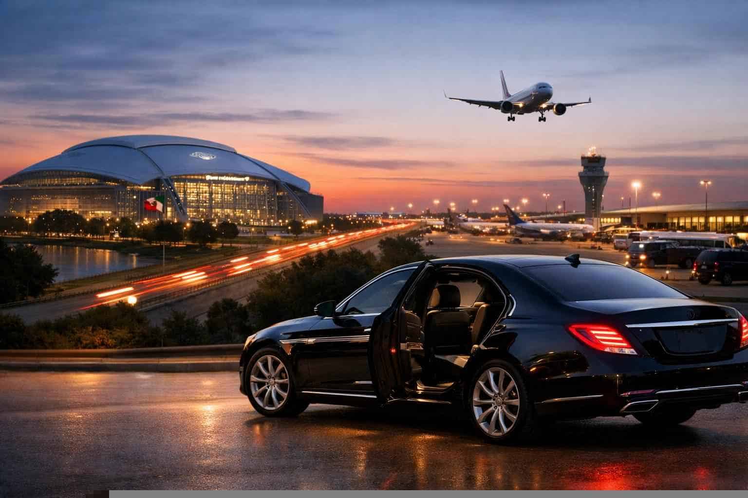 Do you offer transfers between Arlington Texas and the main airports?