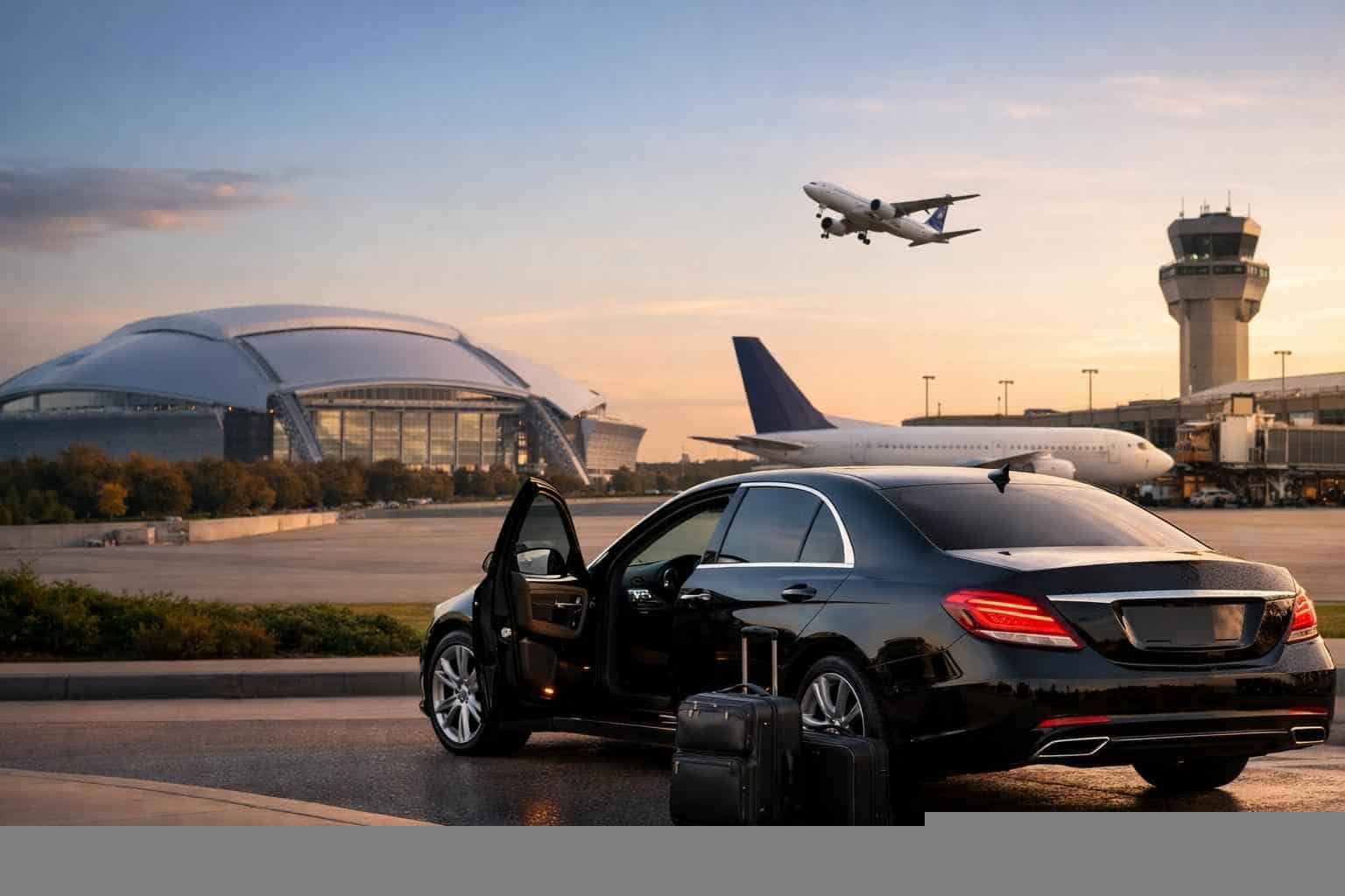Do you offer transfers between Arlington Texas and the main airports?