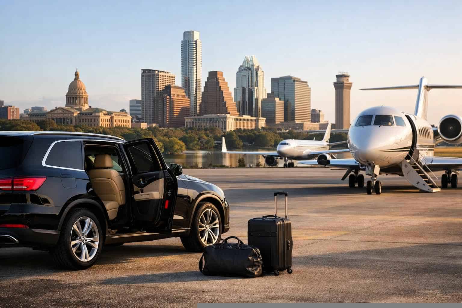 Do you offer transfers between Austin Texas and the main airports?