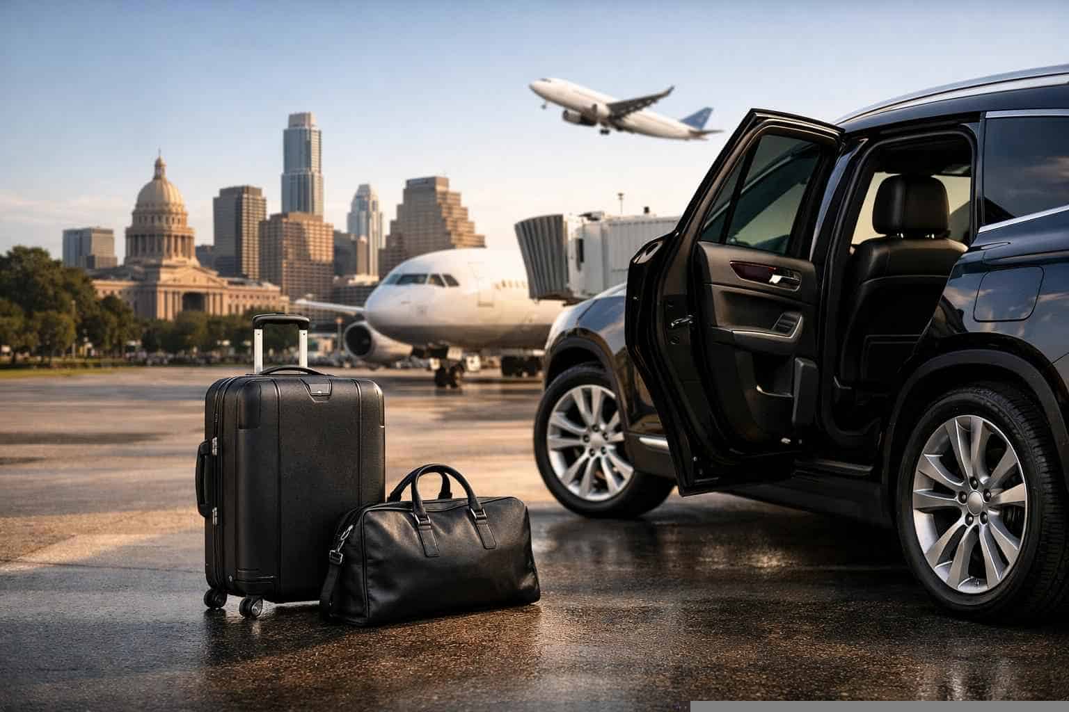 Do you offer transfers between Austin Texas and the main airports