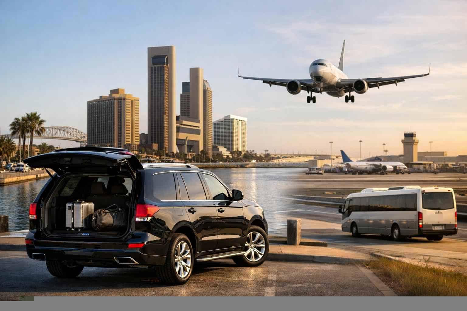 Do you offer transfers between Corpus Christi Texas and the main airports