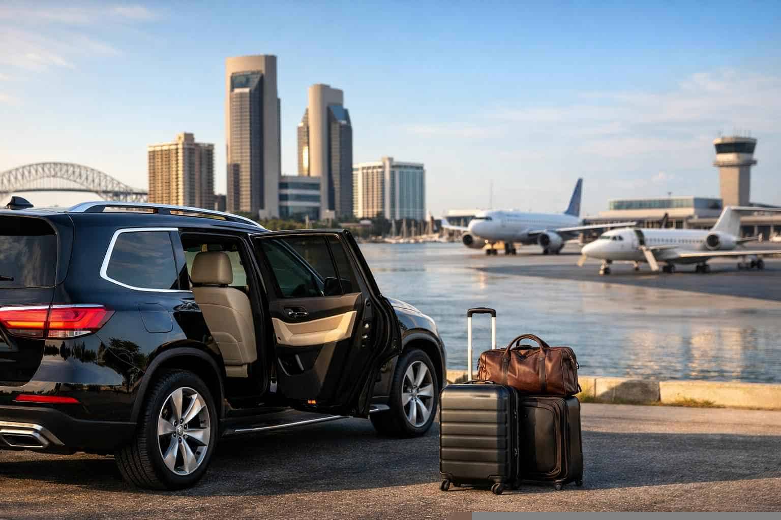 Do you offer transfers between Corpus Christi Texas and the main airports?