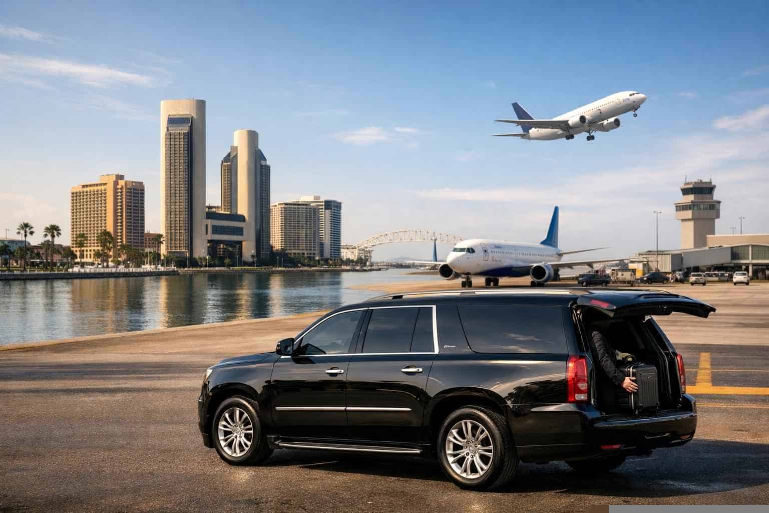Do you offer transfers between Corpus Christi Texas and the main airports