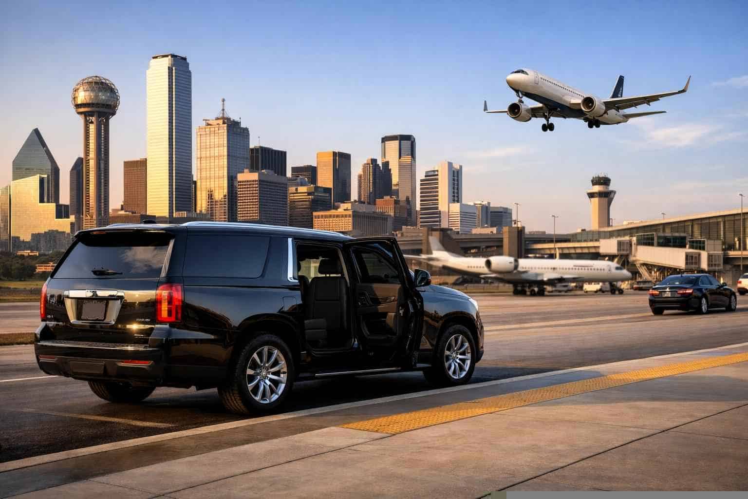 Do you offer transfers between Dallas Texas and the main airports