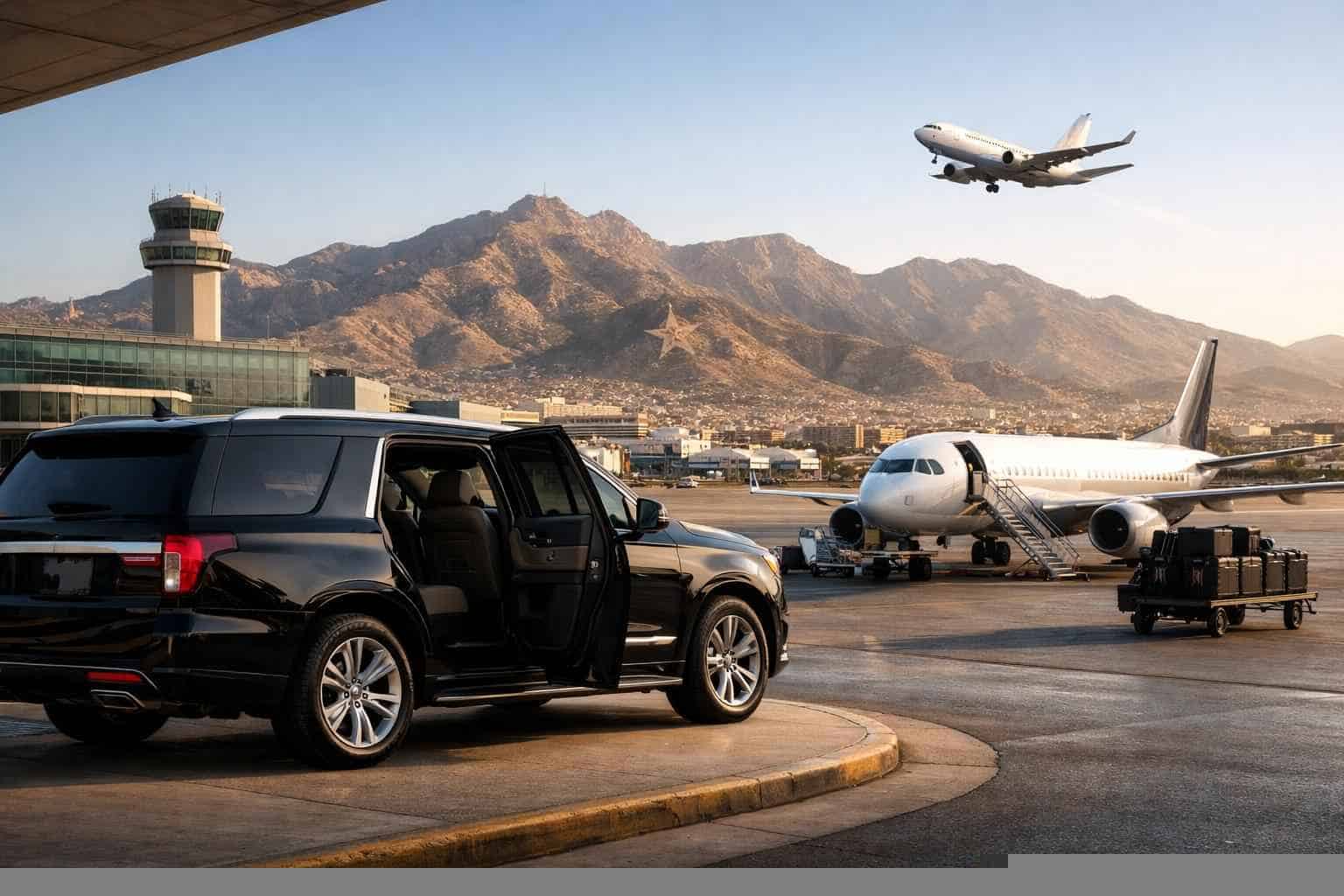 Do you offer transfers between El Paso Texas and the main airports?