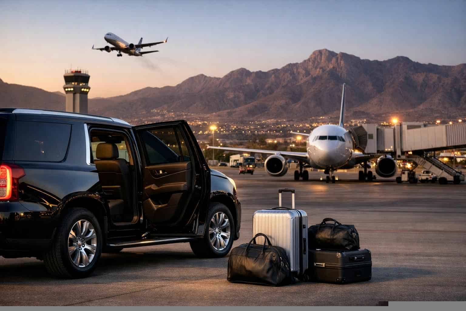 Do you offer transfers between El Paso Texas and the main airports?