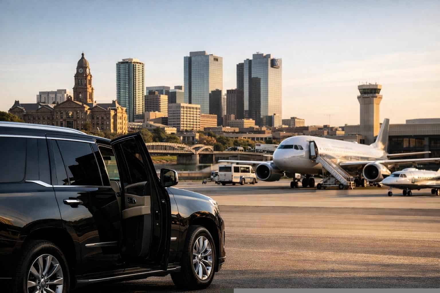 Do you offer transfers between Fort Worth Texas and the main airports?
