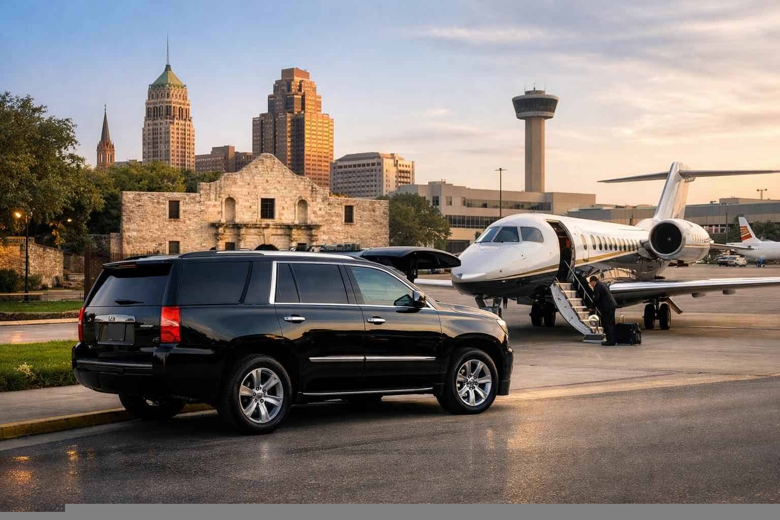 Do you offer transfers between San Antonio Texas and the main airports