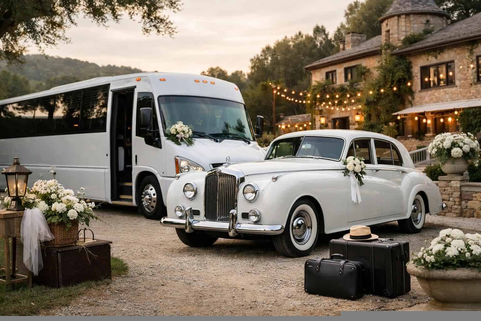 Do You Provide Wedding Day Shuttles And A Classic