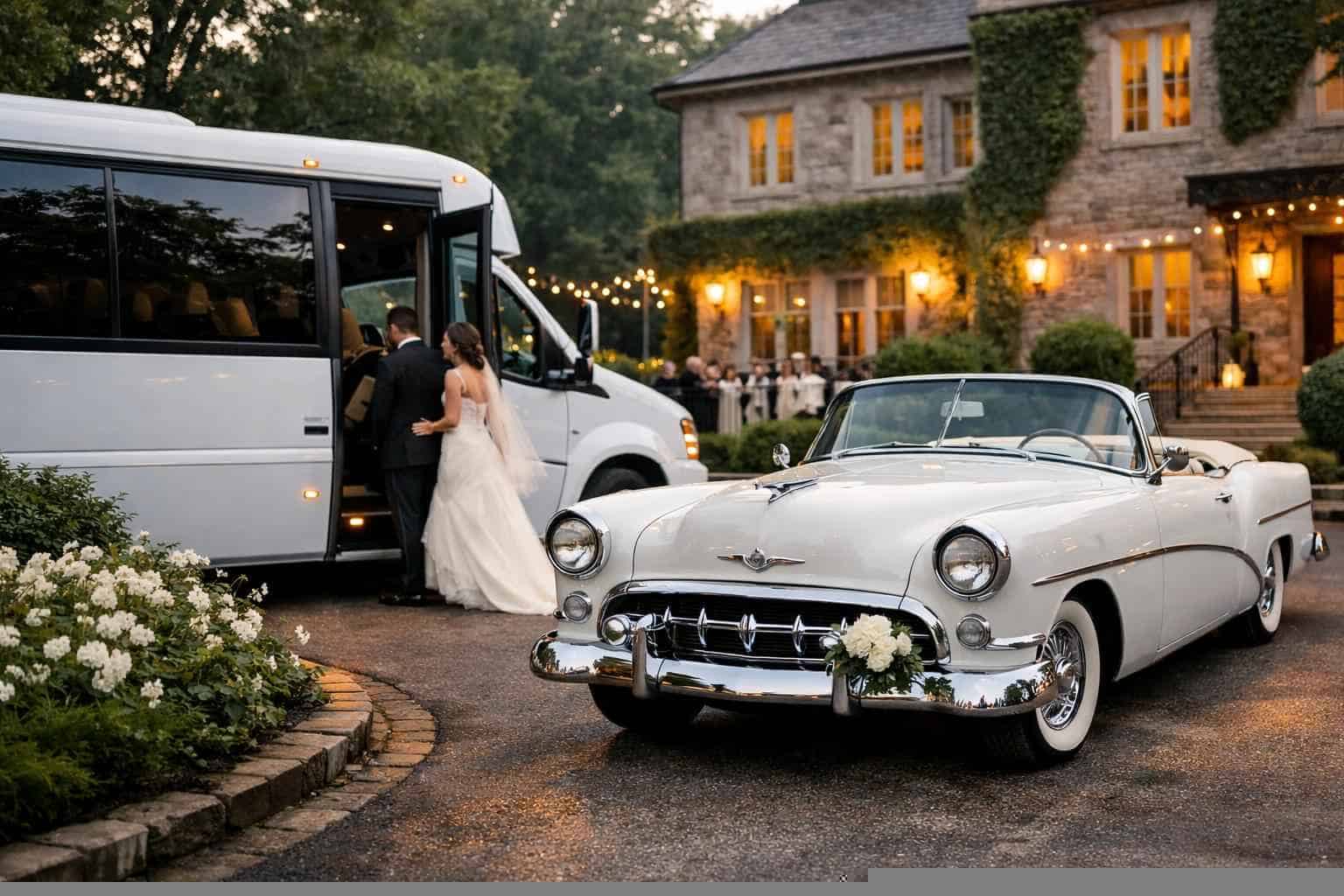 Do You Provide Wedding Day Shuttles And A Classic