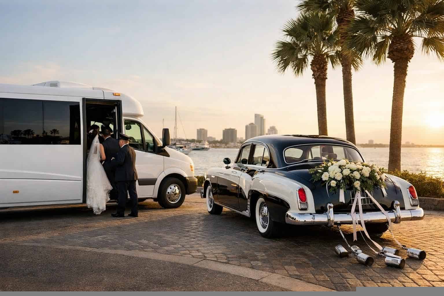 Corpus Christi Wedding Shuttles And Getaway Cars
