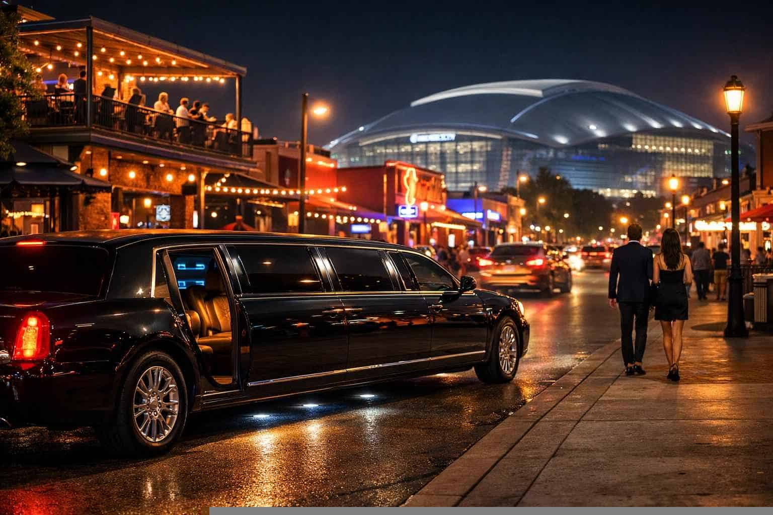 Do You Service Nightlife Areas And Downtown Districts In Arlington Texas For Hourly Charters?
